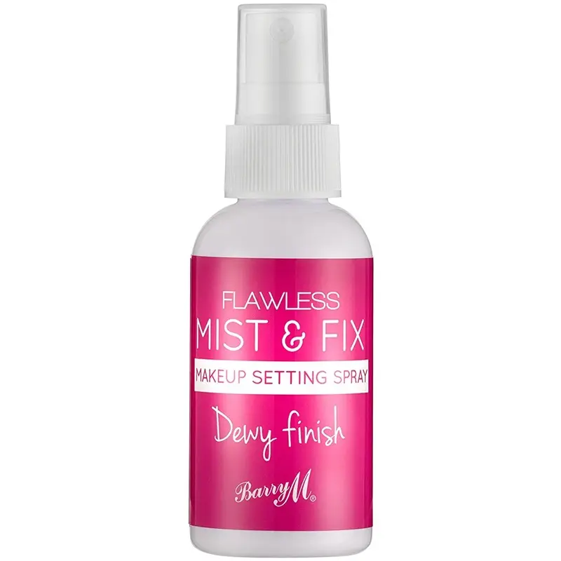 Barry M Flawless Mist &amp; Fix Make up Setting Spray Dewy Finish 50ml