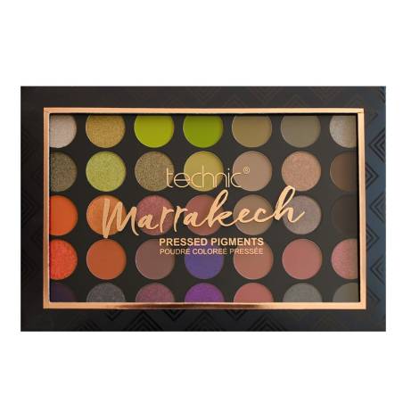Technic Marrakech Pressed Pigments Eyeshadow Palette 49g