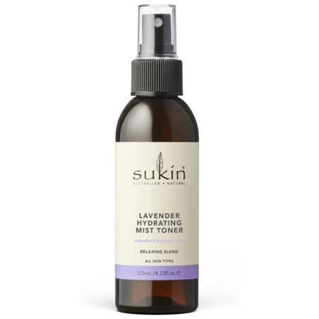 Sukin Naturals Lavender Hydrating Mist Toner 125ml 