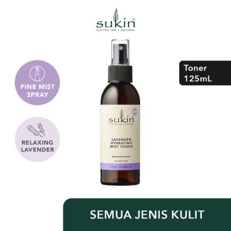 Sukin Naturals Lavender Hydrating Mist Toner 125ml 