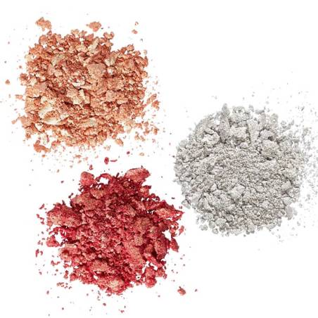 Barry M Baked Tri-Blend Highlighter Silver Solstice