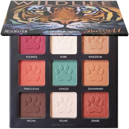 Barry M Wildlife Eyeshadow Palette Tiger