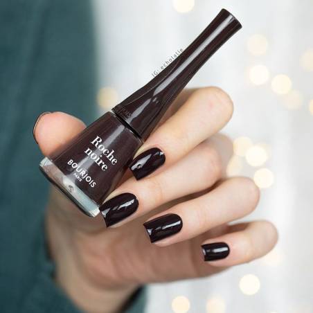 Bourjois 1 Seconde Nail Polish 46 Roche Noire