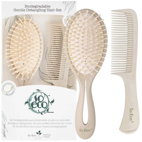 So Eco Biodegradable Gentle Detangling Hair Set 2pcs