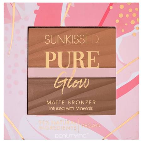 Sunkissed Natural Pure Glow Matte Bronzer Palette
