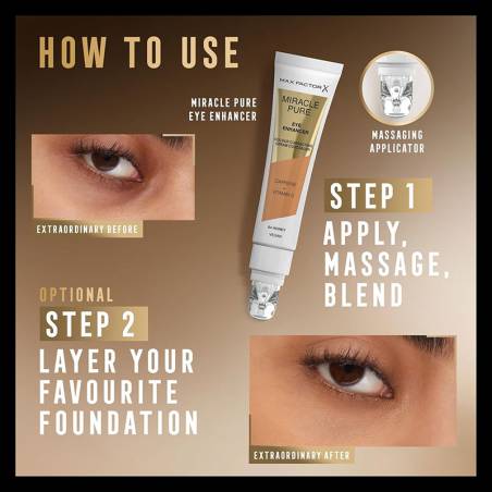 Max Factor Miracle Pure Eye Enhancer Concealer 02 Buff 10ml