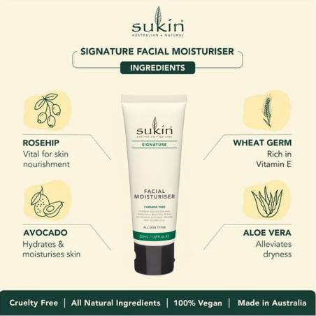 Sukin Naturals Signature Facial Moisturiser 50ml