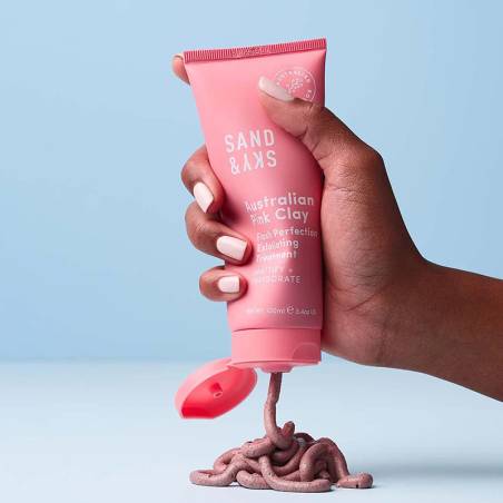 Sand &amp; Sky Australian Pink Clay Flash Perfection Exfoliator 100g
