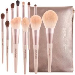 Beauty Inc. Premium Collection Cafe au Lait 12pcs Makeup Brush Set