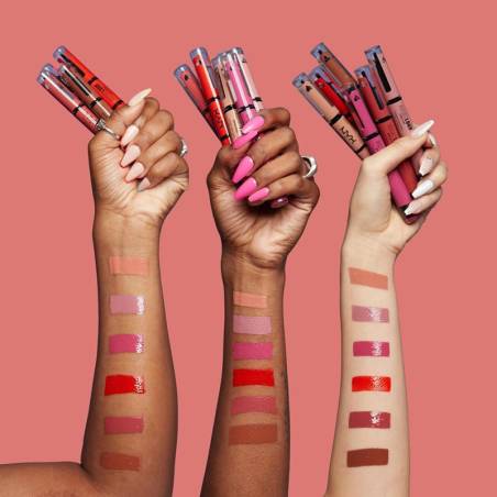 NYX Shine Loud High Shine Lip Color 19 Never Basic