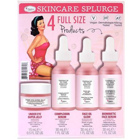 The Balm To The Rescue Skincare Collection Splurge 4pcs Set