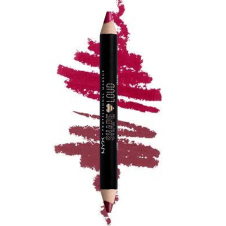 NYX Shape Loud Matte Lip Duo Scene Kween