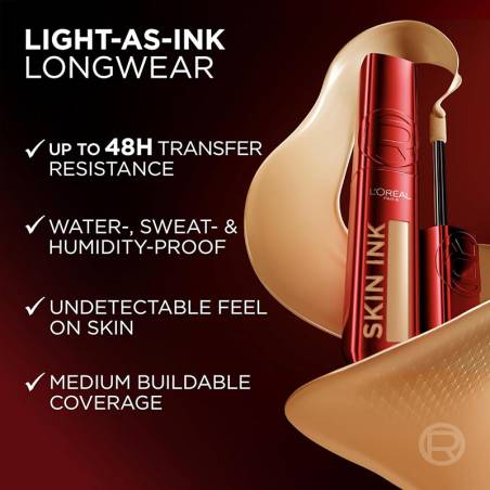 L’Oreal Infaillible Skin Ink Foundation &amp; Concealer 130 Light Cool 15ml