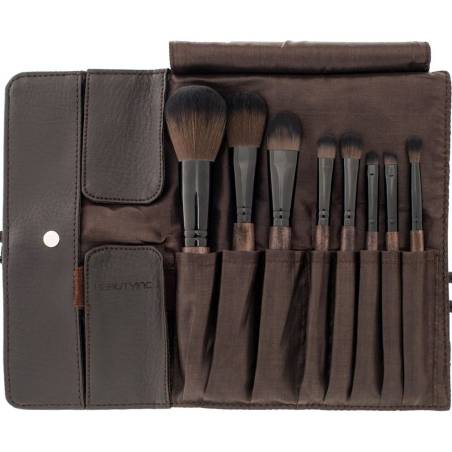 Beauty Inc. Premium Collection Urban Safari 8pcs Makeup Brush Set