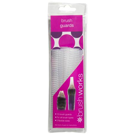 Brushworks 15 Makeup Brush Guards
